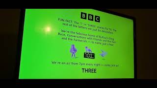 CBBC Closedown BBC THREE Startup 23rd April 2023 [upl. by Ruelu701]