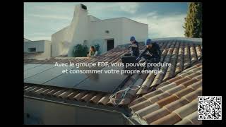 Publicité  EDF  Panneaux solaire  Juin 2023 [upl. by Johnathan]