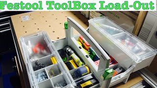 Festool Systainer Sys StorageTool Box loadout [upl. by Pierrette390]