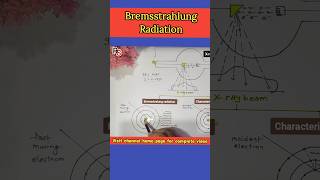 Bremsstrahlung Radiation ll Production of xrays shorts [upl. by Avah]