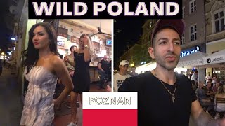 Oh SHT Polands NIGHLIFE is WILDER than American Poznan Polish girls all over [upl. by Lannie]