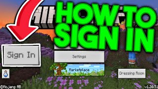 How To Sign In Minecraft Bedrock Edition 2024  Xbox IOS Android Windows PS5 Switch [upl. by Hamlin]