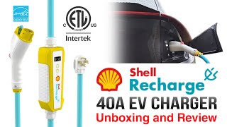 Meet My NEW Primary Portable EV Charger Evgoer Shell Recharge Unboxing and Review [upl. by Artenahs]