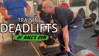 deadlift training at Ralls gym Leeds [upl. by Hester]