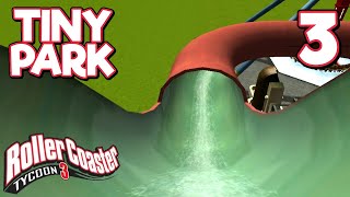 RollerCoaster Tycoon 3 TINY PARK  Part 3  BRINGING BACK THE DINGHY [upl. by Boehike625]