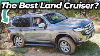 Toyota Land Cruiser Sahara 2023 review w offroad test the best 300 Series model [upl. by Walford690]