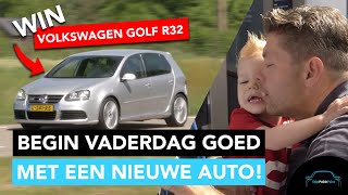 Begin vaderdag GOED met een nieuwe auto Volkswagen Golf R32  Stipt Polish Point [upl. by Leasia]