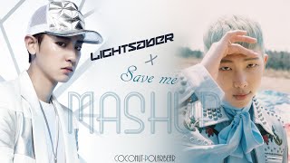 BTS x EXO mashup  Lightsave me Save me x Lightsaber [upl. by Rinaldo412]