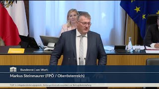 Markus Steinmaurer  Abgabenänderungsgesetz  1372023 [upl. by Dyna]