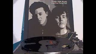 TEARS FOR FEARS  Broken Filmed Record Vinyl LP Album Version 1985 Songs From The Big Chair [upl. by Ahsirkal149]