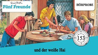 Fünf Freunde Folge 153 und der weiße Hai  Hörprobe zum Hörspiel [upl. by Neetsuj]