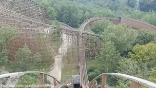 The Beast Front Row HD POV Kings Island [upl. by Attela]