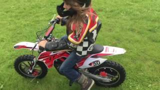 Yamaha XE4 ELECTRIC Dirt Bike  First Ride amp Review [upl. by Holmun]