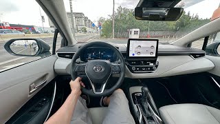 Toyota Corolla Sedan 2024 Test Drive POV  No Comment [upl. by Mackoff]