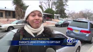 Parents in Albuquerque consider PARCC optout [upl. by Bronnie]