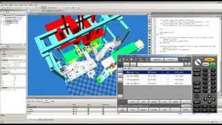 DENSO EMU multirobot offline software Dual VSA Demo [upl. by Eulalee774]