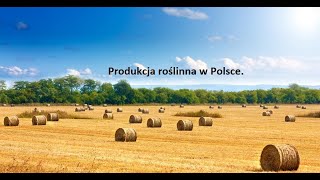 Produkcja roślinna w Polsce 7422 [upl. by Trelu]