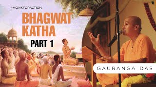 BHAGAVAD KATHA by Gauranga Das Prabhu  श्रीमद् भागवत कथा  In Honor of HG Srinathji Prabhu [upl. by Terrab]