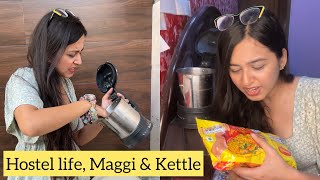 Keeping Kettle in Girls Hostel😱 hostellife hostelfood [upl. by Sherer468]