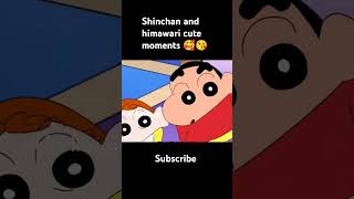 shinchan and himawari cute moments 🥰😘shocking shinchan newtrend utubeshorts shorts [upl. by Narut]