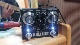 Duellist OverDriveDistortionKingToneFender Richie Kotzen Stratocaster Fender Blues Deluxe Amp [upl. by Akirdnas31]