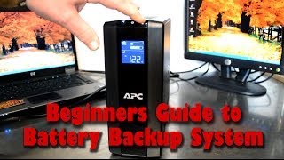 Beginners Guide to Using a Battery Backup UPS System [upl. by Gabel]