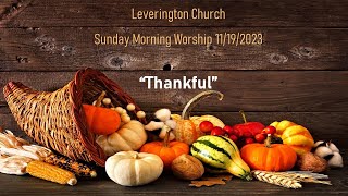 Leverington Church LIVE 111923 [upl. by Eecak340]