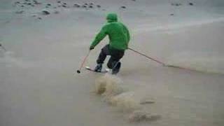 Telemark sandskiing in Namibia [upl. by Isherwood]