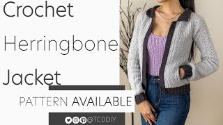 How To Crochet A Cardigan Jacket  Pattern amp Tutorial DIY [upl. by Adnwahsat93]