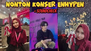 VLOG KONSER ENHYPEN FATE IN JAKARTA  SOUNDCHECK Venue Ice BSD love sekali [upl. by Diego]