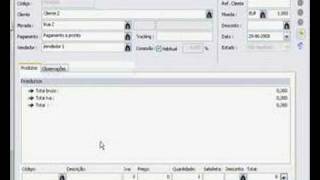 Software de Facturação  Criar uma Factura [upl. by Enailil]