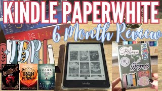 KINDLE PAPERWHITE REVIEW 2024  TBR Signature Edition Agave Green [upl. by Appolonia]