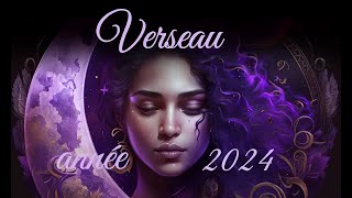 ♒ VERSEAU ♒ Prévisions pour lannée 2024  Ambiance générale et moismois [upl. by Fabi]