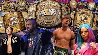 Predicting Who Will DETHRONE EVERY Current AEW Champion [upl. by Weylin]