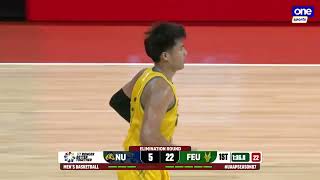 Veejay Pre SCORES KEY POINTS EARLY for FEU Against NU  UAAP Season 87 Men’s Basketball [upl. by Jessy]