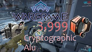 How to Farm Cryptographic ALU  Warframe  Guide 2022 [upl. by Eetnuahs]