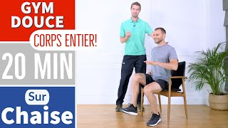 GYM DOUCE SENIOR SUR CHAISE  CORPS COMPLET [upl. by Anaujik]