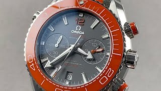 Omega Seamaster Planet Ocean 600M Chronograph 21532465199001 Omega Watch Review [upl. by Eiramnna]