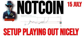 notcoin price prediction amp Analysis  News Update  15 July 2024 [upl. by Eybbob548]