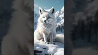 ice fox 🦊🦊fox music hiphop animals [upl. by Clemen]