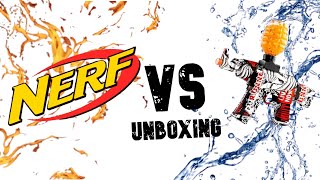 NERF VS HIDROGEL quot PRIMER UNBOXING DEL CANAL quot [upl. by Doraj]