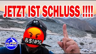 JETZT IST SCHLUSS  alpinesummits bergsteigen youtube [upl. by Ahsoj756]