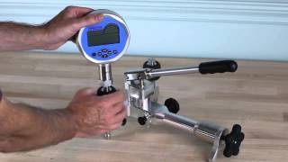 Additel 914 amp 916 Pneumatic Pressure Test Pumps [upl. by Lenor149]