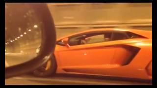 MUST WATCH CRAZIEST EXHAUST SOUND OF AVENTADOR IN TUNNEL IRAN TEHRAN [upl. by Neelcaj791]