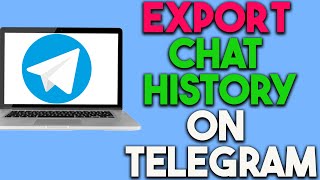 How To Export Telegram Chat History Step By Step [upl. by Nicoline]