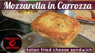 How to Make Mozzarella in Carrozza So Cheesy So Good [upl. by Rexanne]