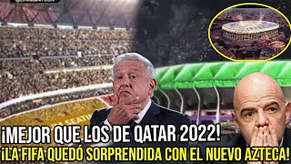 ¡IMPRESIONANTE ASÍ QUEDARÁ el Estadio Azteca LUEGO DE SU REMODELACIÓN para el Mundial 2026 [upl. by Risan]