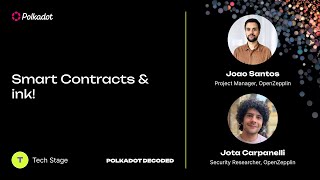 Smart Contracts and ink  Polkadot Decoded 2023 [upl. by Laniger]