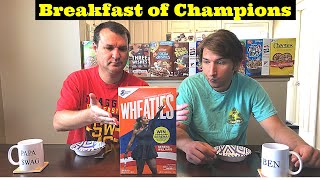 First Time Trying Wheaties Cereal The Breakfast of Champions [upl. by Armand820]