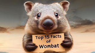 Fascinating Facts About Wombats You Didnt Know 🐾  Top 15 Wombat Insights  TK AZ [upl. by Mellette]